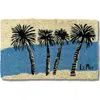 Entryways La Mer Coir Doormat In Blue