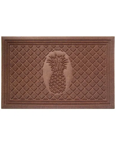 Entryways Pineapple Weather Beater Doormat In Brown