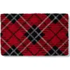 Entryways Tartan Plaid Doormat In Multi
