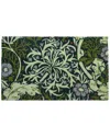 Entryways Victoria & Albert Museum Love In A Mist Coir Doormat In Multi