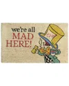 Entryways Victoria & Albert Museum Mad Hatter Coir Doormat In Multi