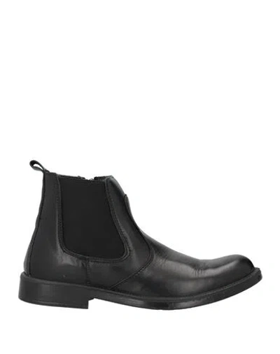 Enval Soft Woman Ankle Boots Black Size 10 Calfskin