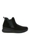Enval Soft Woman Ankle Boots Black Size 6 Leather In Black