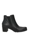 Enval Soft Woman Ankle Boots Black Size 6 Leather In Black