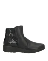 Enval Soft Woman Ankle Boots Black Size 7 Leather In Black