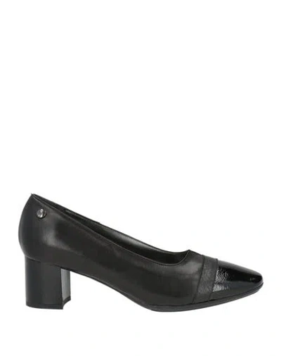 Enval Soft Woman Pumps Black Size 11 Goat Skin In Multi
