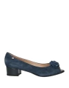 Enval Soft Woman Pumps Navy Size 5 Goat Skin In Blue