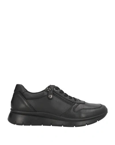 Enval Soft Woman Sneakers Black Size 11 Leather