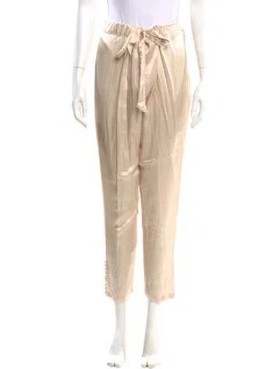 Pre-owned Envelope1976 Skinny Leg Pants In Neutral