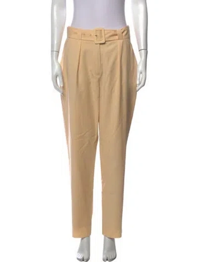 Pre-owned Envelope1976 Wool Straight Leg Pants In Neutrals