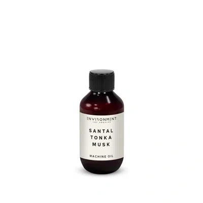 Environment 2oz Machine Diffusing Oil Inspired By Le Labo Santal® And 1 Hotel®- Santal | Tonka | Musk In Black;white