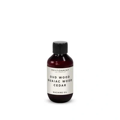 Environment 2oz Machine Diffusing Oil Inspired By Tom Ford Oud Wood® - Oud Wood | Guaiac Wood | Cedar In Black;white
