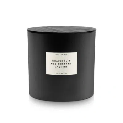 Environment 55oz Candle Inspired By Marriott Hotel® - Grapefruit | Red Currant | Jasmine In Black;white