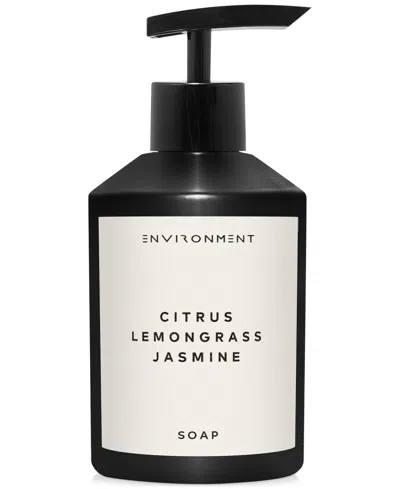 Environment Citrus, Lemongrass & Jasmine Hand Soap (inspired By 5-star Luxury Hotels), 10 Oz. In White