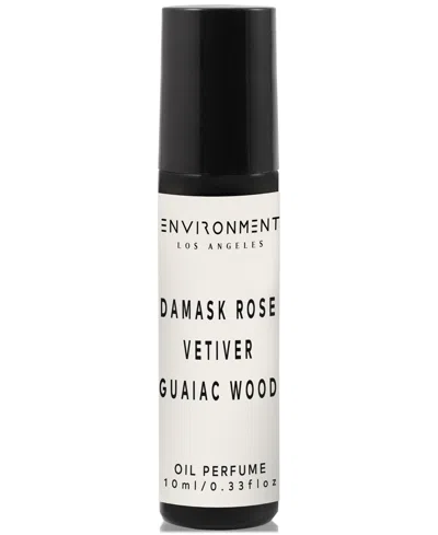 Environment Damask Rose, Vetiver & Guaiac Wood Roll-on Oil Perfume (inspired By 5-star Luxury Hotels), 0.33 Oz. In No Color