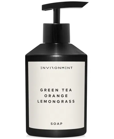 Environment Green Tea, Orange & Lemongrass Hand Soap (inspired By 5-star Luxury Hotels), 10 Oz. In White