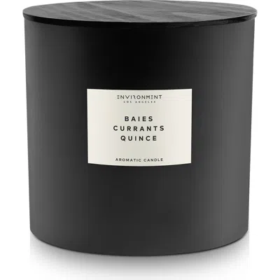 Environment Inspired By Designer Perfume Candle In Black