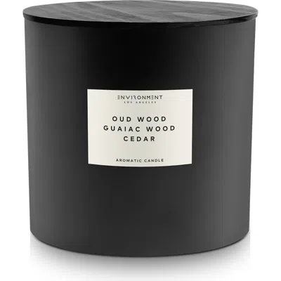 Environment Inspired By Designer Perfume Candle In Black