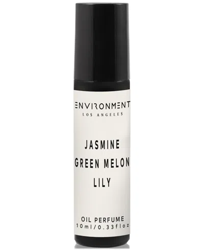 Environment Jasmine, Green Melon & Lily Roll-on Oil Perfume (inspired By 5-star Luxury Hotels), 0.33 Oz. In No Color