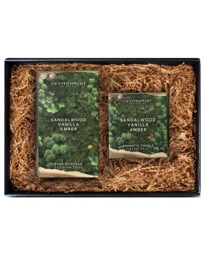 ENVIRONMENT LOS ANGELES ENVIRONMENT 200ML DIFFUSER & 8OZ CANDLE GIFT PACK INSPIRED BY HOTEL COSTES¨