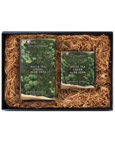 ENVIRONMENT LOS ANGELES ENVIRONMENT 200ML DIFFUSER & 8OZ CANDLE GIFT PACK INSPIRED BY WESTIN HOTEL¨