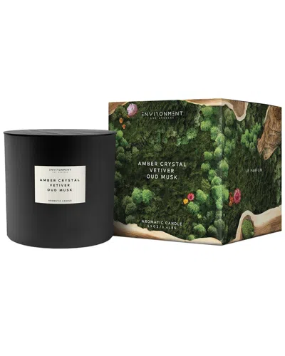 ENVIRONMENT LOS ANGELES ENVIRONMENT 55OZ CANDLE INSPIRED BY BACCARAT ROUGE 540® AMBER CRYSTAL, VETIVER & OUD MUSK