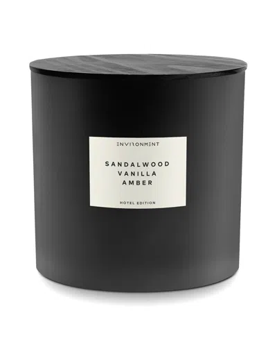 Environment Los Angeles Environment 55oz Candle Inspired By Hotel Costes® Sandalwood In Black