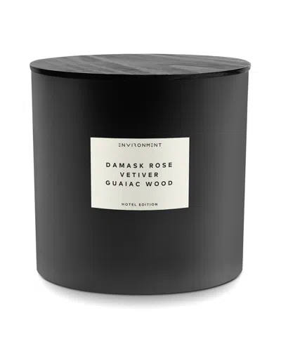 Environment Los Angeles Environment 55oz Candle Inspired By Le Labo Rose 31® And Fairmont Hotel®  Damask Rose In Black
