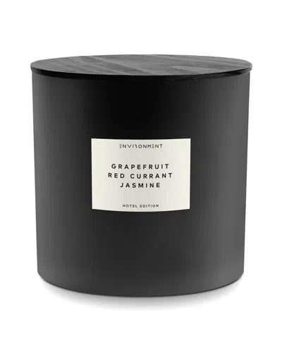 Environment Los Angeles Environment 55oz Candle Inspired By Marriott Hotel® Grapefruit In Black