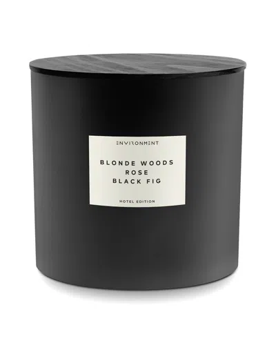 Environment Los Angeles Environment 55oz Candle Inspired By The Edition Hotel® Blonde Woods In Black