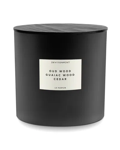 Environment Los Angeles Environment 55oz Candle Inspired By Tom Ford Oud Wood® Oud Wood In Black