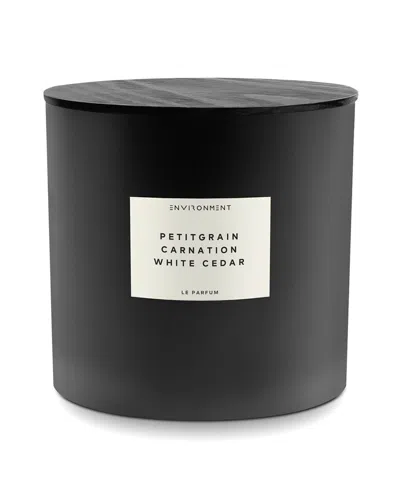Environment Los Angeles Environment 55oz Candle Inspired By Ysl L'homme® Petitgrain In Black