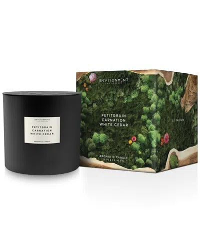Environment Los Angeles Environment 55oz Candle Inspired By Ysl L'homme® Petitgrain In Black