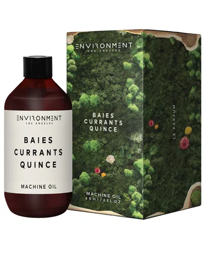Environment Los Angeles Environment Diffusing Oil Inspired By Diptyque Baies® Baies, Currants & Quince In Black