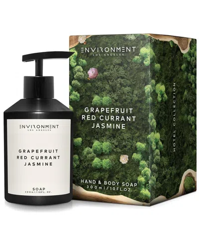 Environment Los Angeles Environment Hand Soap Inspired By Marriott Hotel® Grapefruit, Red Currant &  Jasmine In Black
