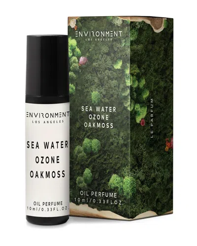 Environment Los Angeles Environment Roll-on Inspired By Davidoff Cool Water® Sea Water, Ozone & Oakmoss In Green