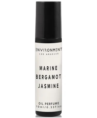 Environment Marine, Bergamot & Jasmine Roll-on Oil Perfume (inspired By 5-star Luxury Hotels), 0.33 Oz. In White