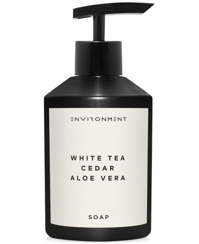 Environment White Tea, Cedar & Aloe Vera Hand Soap (inspired By 5-star Luxury Hotels), 10 Oz.