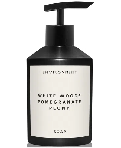 Environment White Woods, Pomegranate & Peony Hand Soap (inspired By 5-star Luxury Hotels), 10 Oz. In No Color