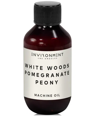 Environment White Woods, Pomegranate & Peony Machine Diffusing Oil (inspired By 5-star Luxury Hotels), 2 Oz. In No Color