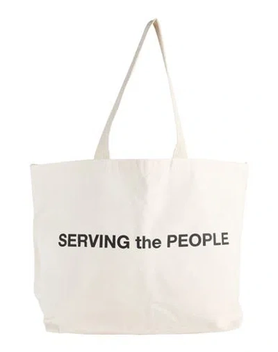 Enviro-tote Woman Shoulder Bag Beige Size - Recycled Cotton, Recycled Pet In Sand