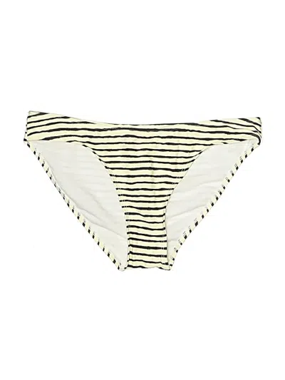 Pre-owned Envya Swimwear Swimsuit Bottoms In White