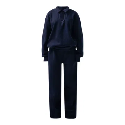 Enxhaline Black / Blue / Brown Eclips Set In Blu Color
