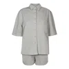 Enxhaline Neutrals Aviel Shirt Sets