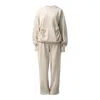 Enxhaline Neutrals / Red Yara Set In Beige Color