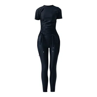 Enxhaline Women's Black / Blue / Red Cyro Set In Black Color