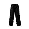Enxhaline Women's Merle Parachute Black Pants In Black