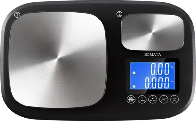 Enxt 0.01g/500g & 1g/15kg Dual Platform Kitchen Scale With Two Precisions, Accumulation Function, Gram An In Silver