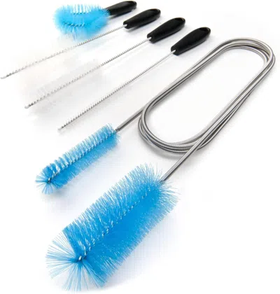 Enxt Flexible Drain Pipe Brush, Suitable For Ac Drain Lines, Cpap Cleaning, Shower Drain Brush, Pipe Clea In Blue