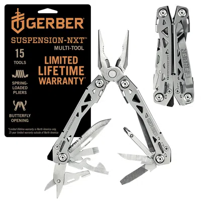 Enxt Suspension Nxt, 15-in-1 Multitool, Edc, Silver